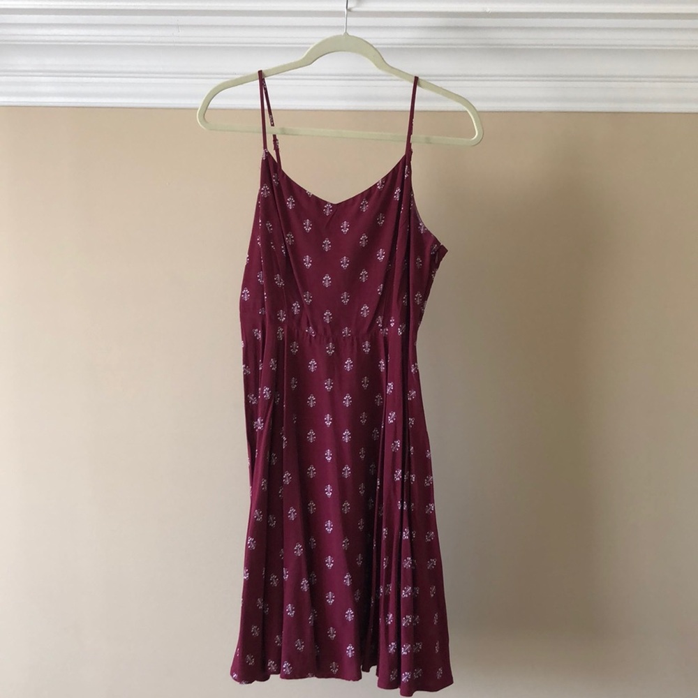 Maroon Sun Dress